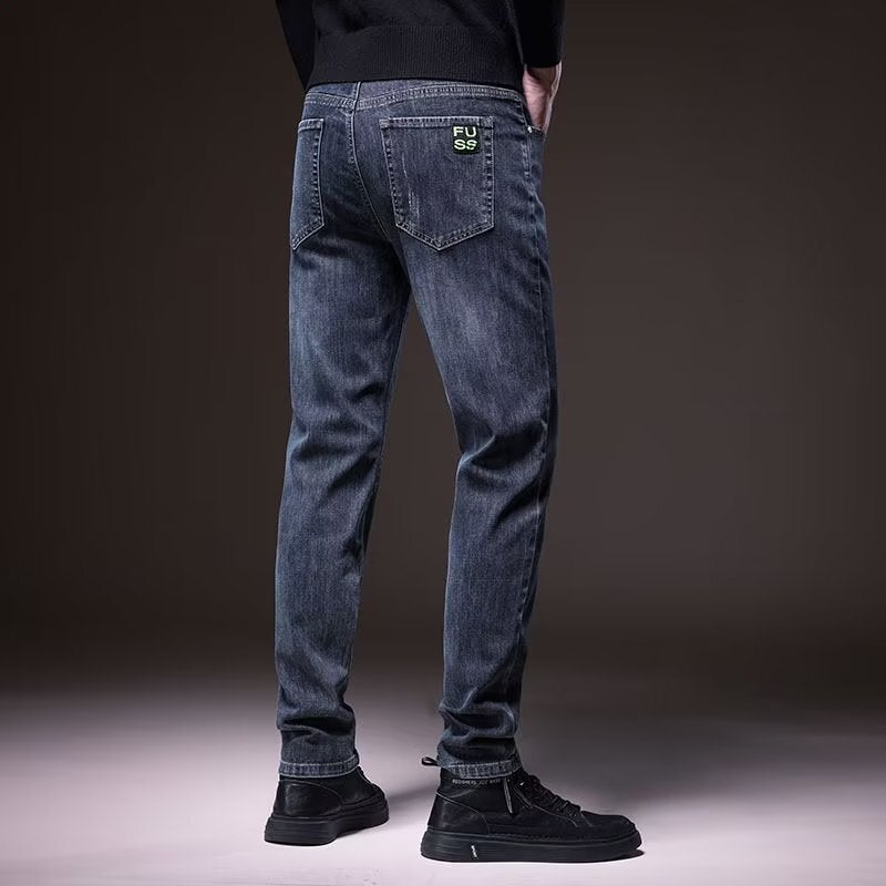 Unisex Casual Daily Denim Jeans - Image 3