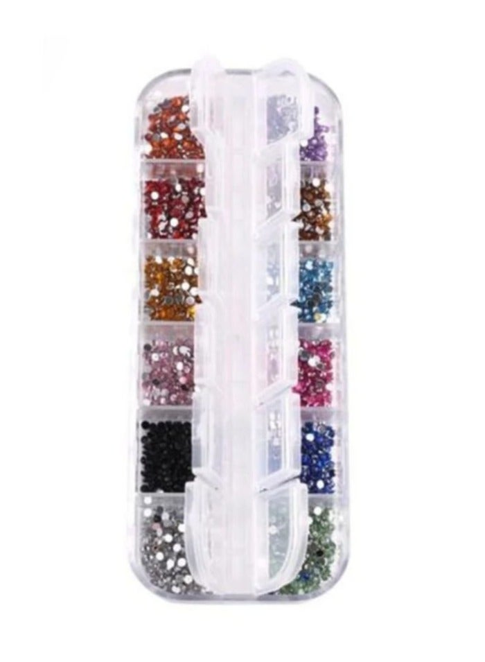 NIBEMINENT Colorful Acrylic Nail Drills Gold/Pink/Black - Image 1