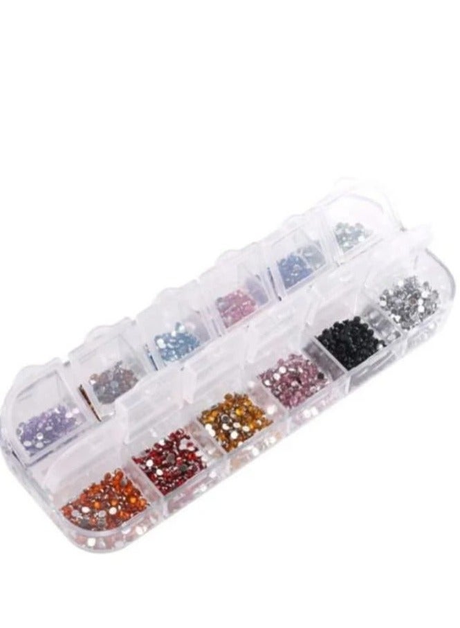 NIBEMINENT Colorful Acrylic Nail Drills Gold/Pink/Black - Image 2