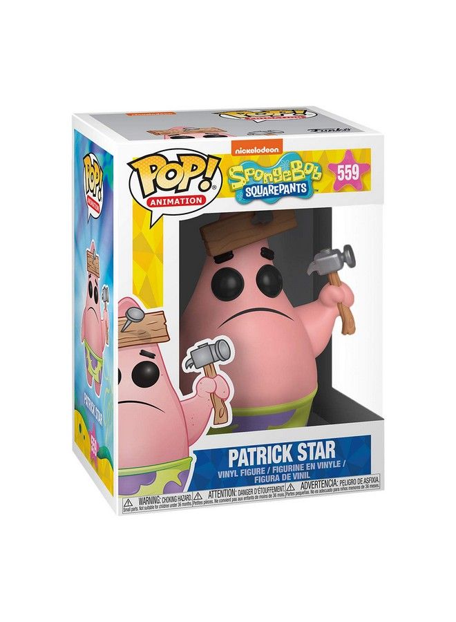 Funko بوب! أنيميشن: سبونجبوب سكوير بانتس باتريك مع لوح متعدد الألوان قياسي - Image 5