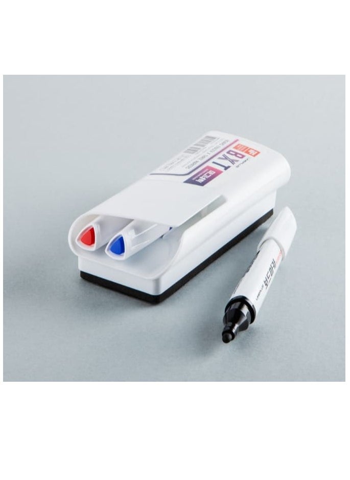 lineplus The perfect whiteboard eraser and 3 dry-erase markers  - Image 1