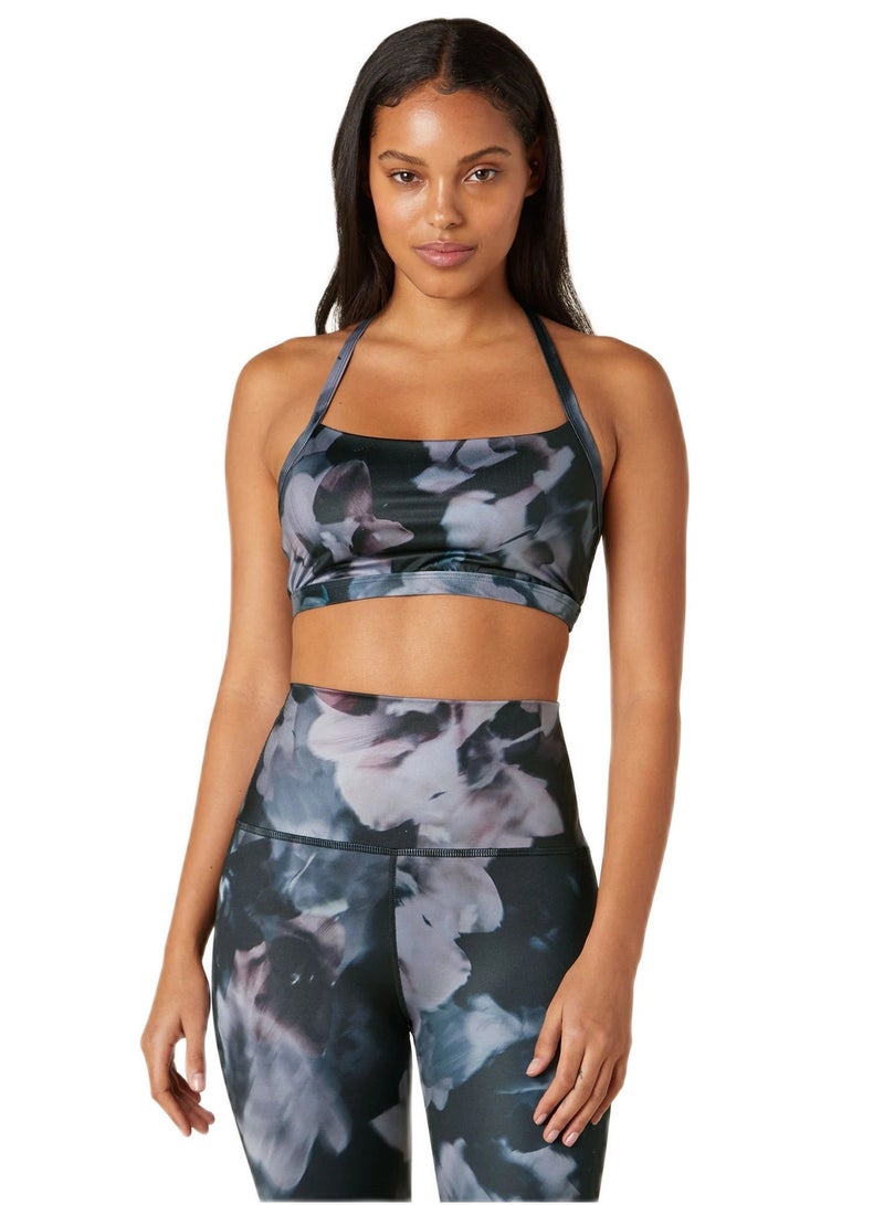 Beyond Yoga T-BACK LUXE BRA DARK FLORAL XSMALL - Image 1