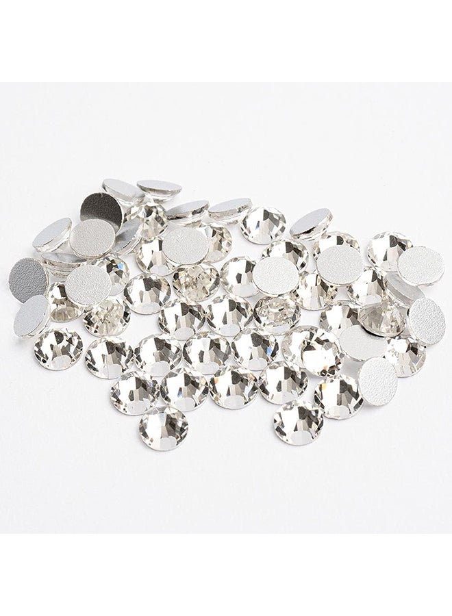 1440Pcs Crystal Lane Ss16 (4Mm) Crystal Clear Rhinestones Flat Backs
