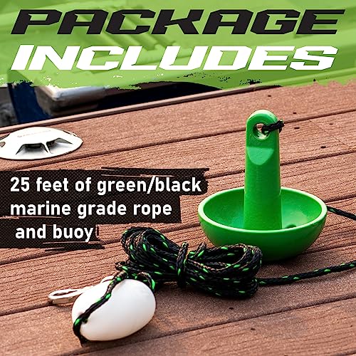 Gradient Fitness 8 lb Mushroom Boat Anchor | Small Boat Anchor, Canoe Anchor, Pontoon Anchor. Premium Lake or River Anchor. Mushroom Anchor for Boat. Jon Boat Anchor Kit. - Image 4