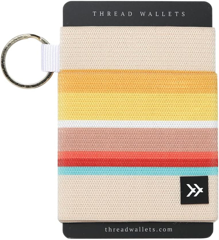 Thread Wallets Ultra Slim Minimalist Card Holder Wallet for Men and Women (Weekend, One Size) - Image 1