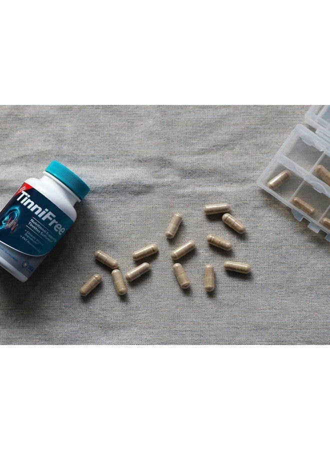 Vita Sciences Tinnitus Relief Formula - Tinnifree with Clinically Studied Ingredients. Powerful Effective Formula to Improve Inner Ear Circulation & Help Stop Ringing in the Ears , ENT Recommended. 60 ct. - Image 4