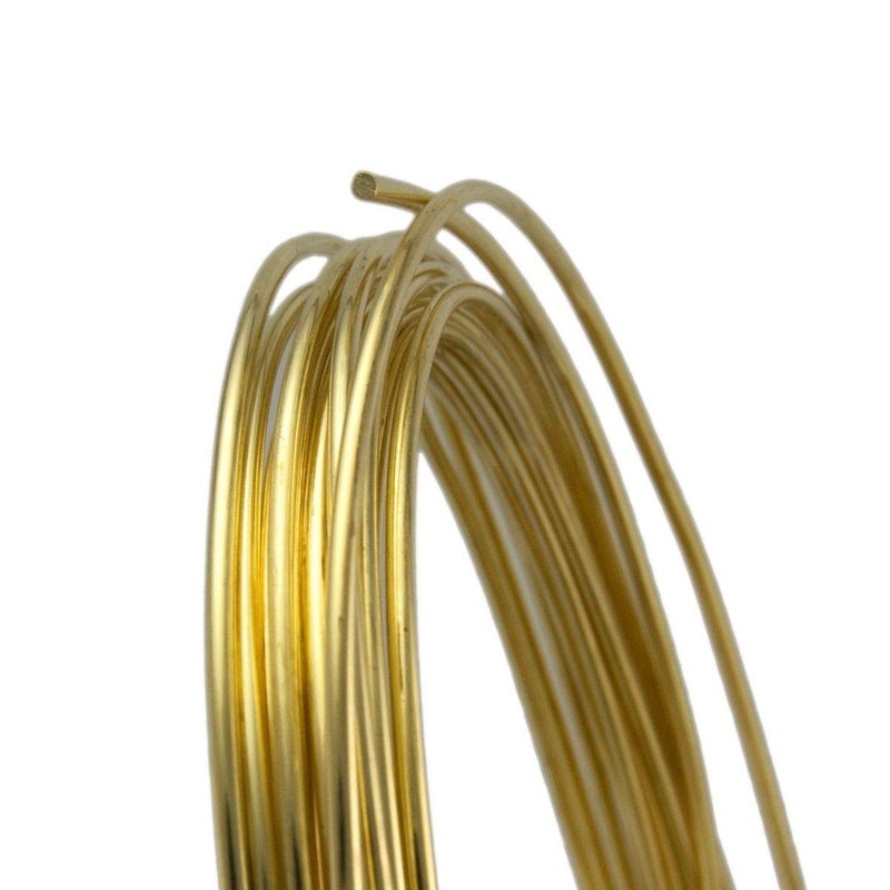 ART IFACT ART IFACT 10 Meter Brass Wire 10 Gauge 3251 mm Diameter Golden Wire for Jewellery DIY Jewellery Artistic6 