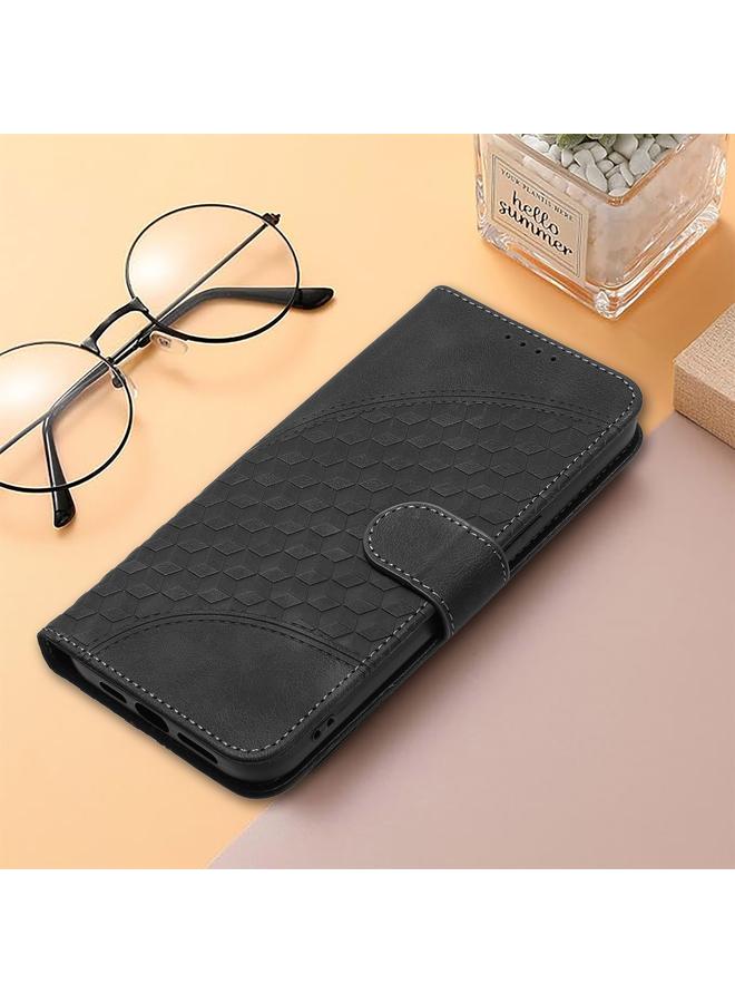 S-TOP Case For Motorola Edge 40 Neo 5G Elephant Head Embossed Phone Leather Case with Lanyard - Image 2