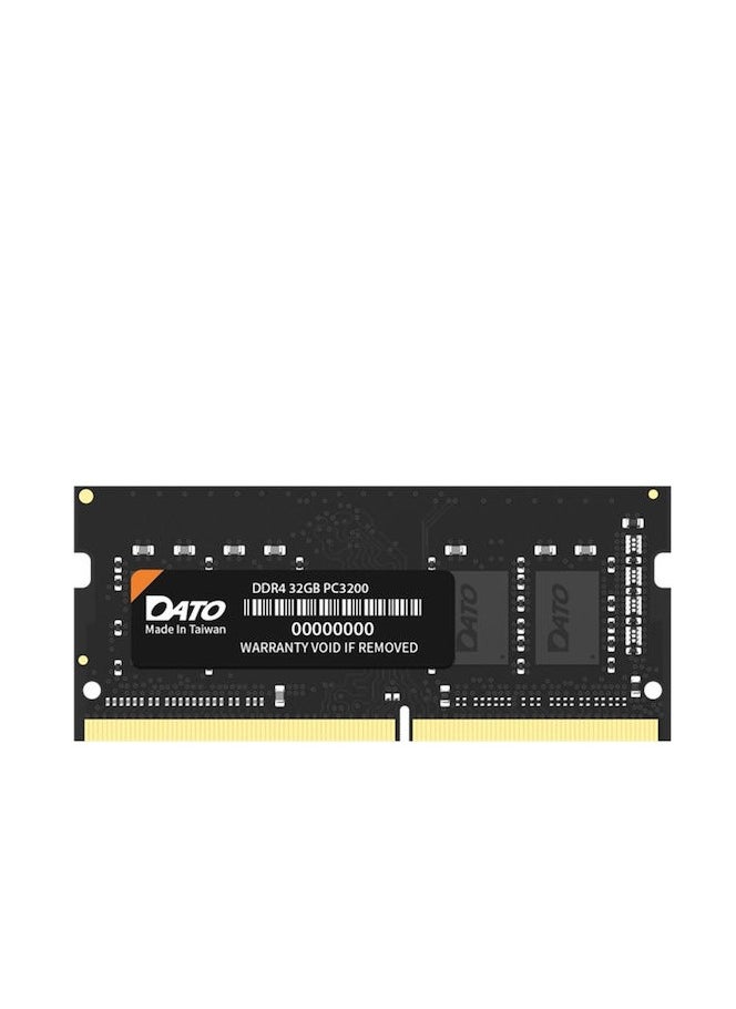 داتو  ذاكرة الوصول العشوائي 32 جيجابايت 3200 DDR4 ميجاهرتز ذاكرة الكمبيوتر المحمول DT32G4DS32  - Image 1