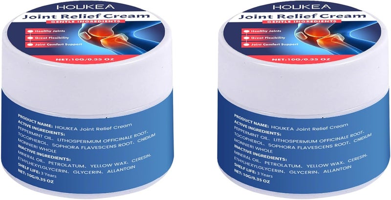 Joint Care Cream with Peppermint Oil & Vitamin E for Daily Joint Discomfort Relief 2pcs - Image 1