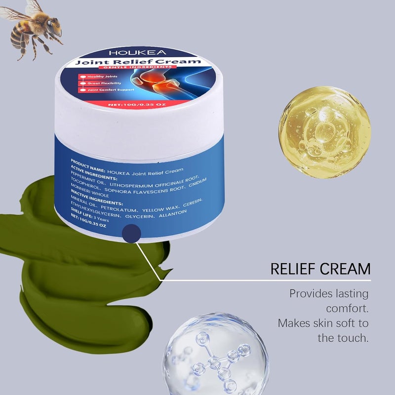 Joint Care Cream with Peppermint Oil & Vitamin E for Daily Joint Discomfort Relief 2pcs - Image 5