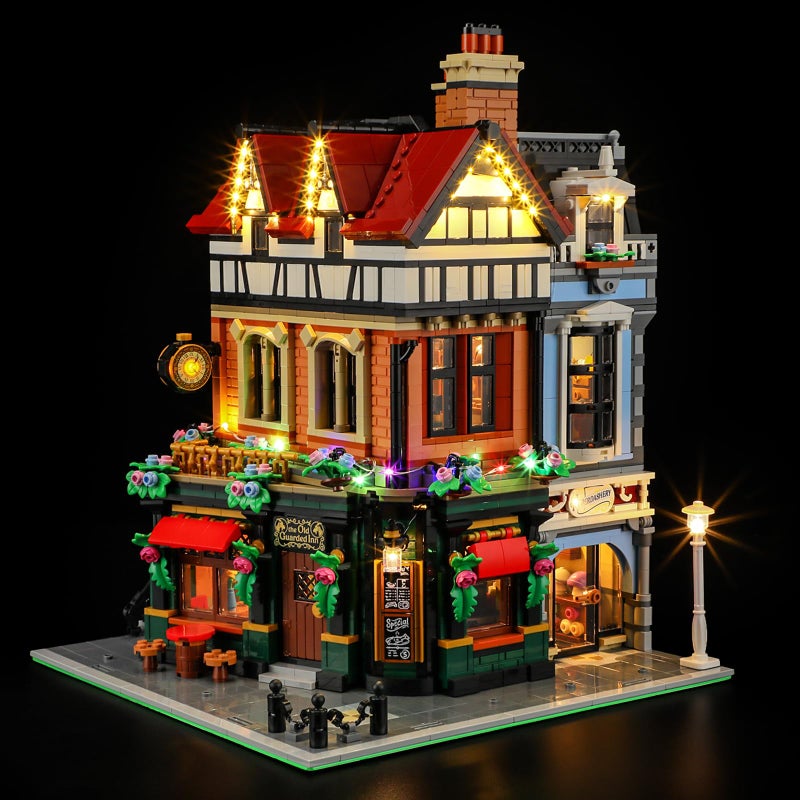 BRIKSMAX 20 Light Kit for LegoResidential Townhouse Innovative Led Lighting Compatible with Lego Icons 10350 Not Included Model Set - Image 3