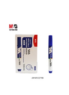 M&G M&G Chenguang Refillable Whiteboard Marker 503 Erasable Ink - No:AWMY2279 - Blue 