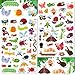 LINAYE 24 Sheets Cute Bug Insect Stickers for Kids 960 Counts for ScrapbookingWater BottlesEnvelopesLaptop Lovely Insect Stickers for Classroom Boys Girls - Image 3