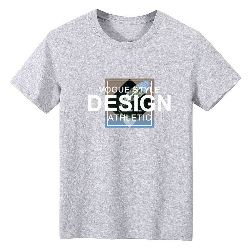 Men's T-shirt 2024 summer new Korean slim men's wholesale foreign trade supply fashion printed top - Image 1