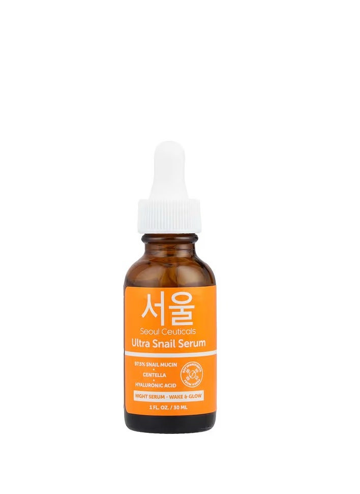 seoulceuticals SeoulCeuticals Ultra Snail Serum 1 fl oz 30 ml 