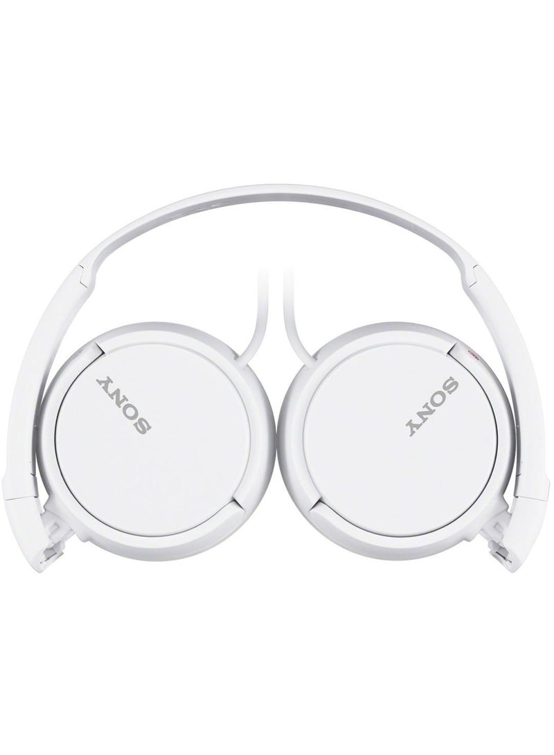 Sony Renewed - MDR-ZX110A On Ear Stereo Wired Headphones (White), Without Mic WHITE - Image 2