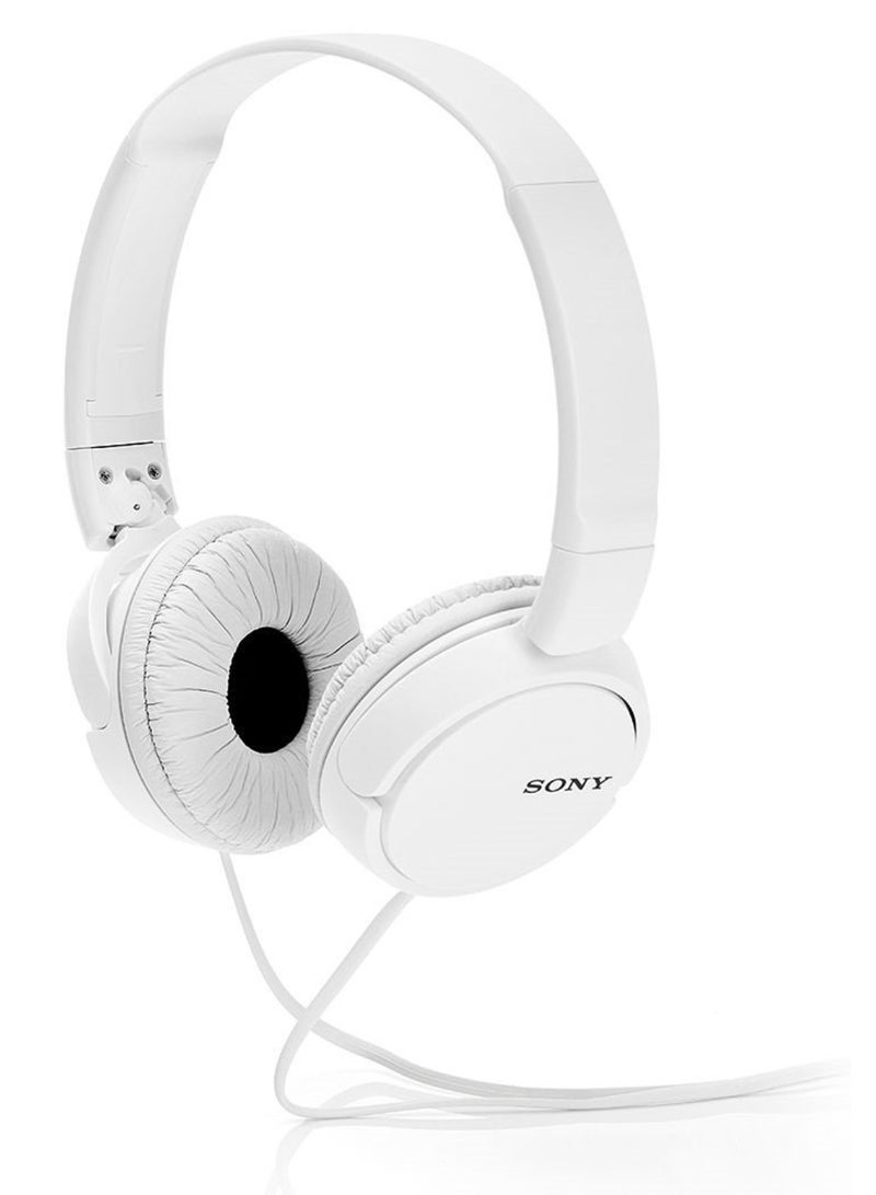 Sony Renewed - MDR-ZX110A On Ear Stereo Wired Headphones (White), Without Mic WHITE - Image 3