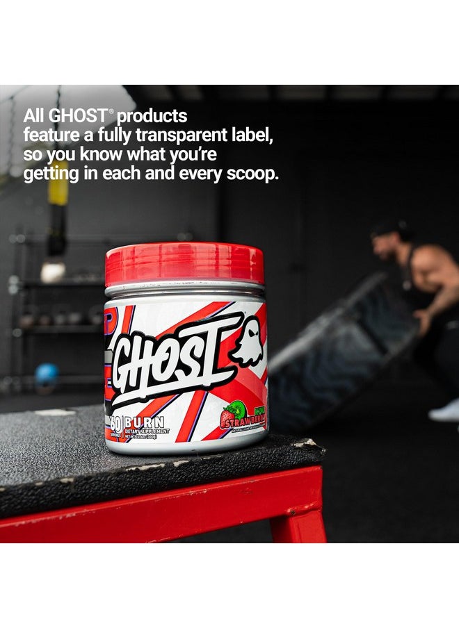 Ghost - Burn Weight Management Powder, Kiwi Strawberry (60 Servings) - Metabolism & Energy Support Supplement for Men & Women - Natural Caffeine, L-Carnitine & L-Tyrosine - Soy & Sugar-Free, Vegan - Image 1