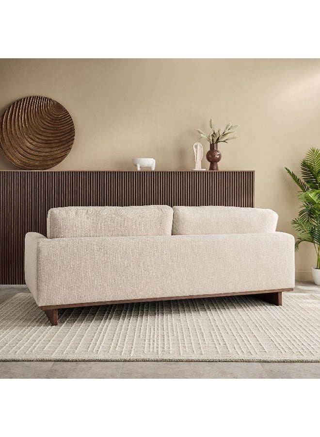 Home Box Monza 3-Seater Fabric Sofa with 3 Cushions - Image 3