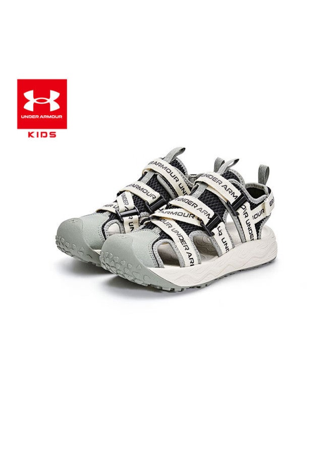 UNDER ARMOUR صنادل صيفية للأطفال من أندر أرمور، أحذية شاطئية صيفية للأطفال، أحذية رياضية ناعمة وقابلة للتنفس للأولاد والبنات، أحذية تتبع الأنهار 2421506 - Image 5
