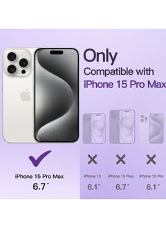Jetech Soft Clear Case for iPhone 15 Pro Max 6.7 Inches, Camera Protection Full, Compatible with MagSafe Wireless Charging, Shockproof Electroplated TPU Mobile Phone Case  - Image 4
