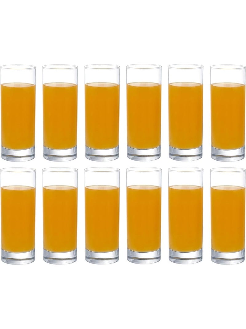 Somil Clear Elegance: Timeless Glass Designs for Every Occasion, 300 Ml, Capacity, Pack of 12 - Image 3