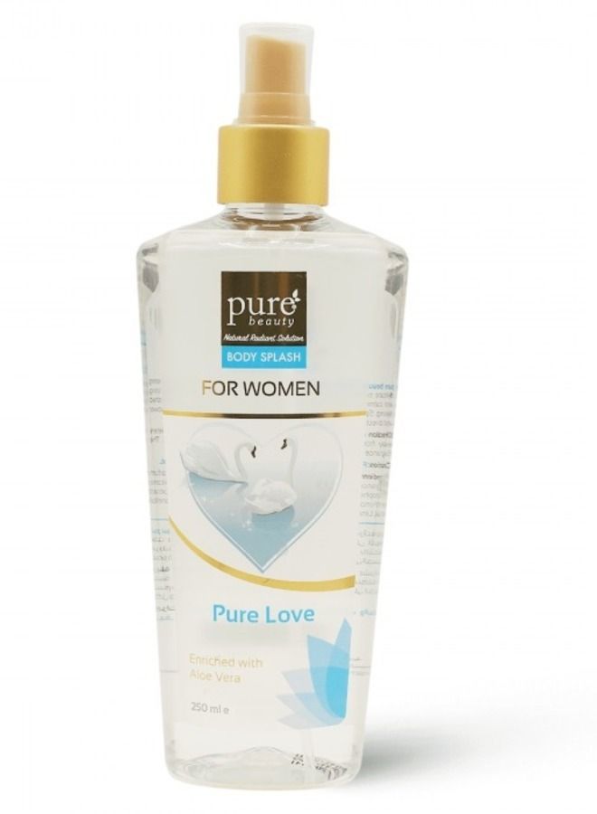 Pure Beauty Body Splash Pure Love For Women 250 ml | Best Price KSA ...