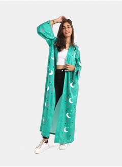 Clue Crescents & Stars Printed Kimono  - Image 1