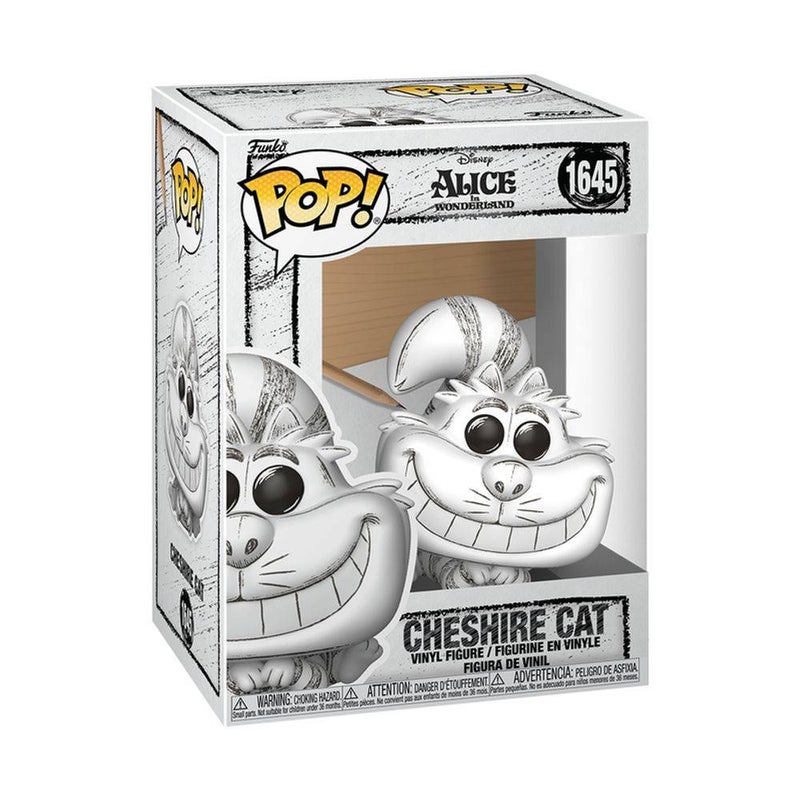 Funko POP! Disney Alice in Wonderland Cheshire Cat (Sketched Deco) Vinyl Figure (7.6 cm) - Image 1