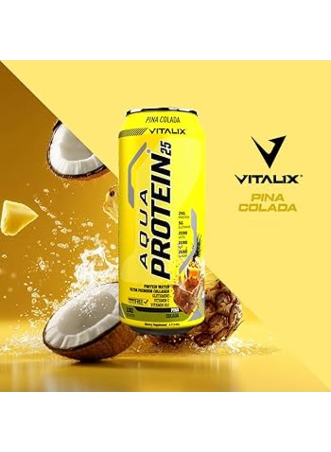 فيتاليكس أكوا بروتين 25 بنكهة فاكهة الباشن مانجو 473 مل - Image 3