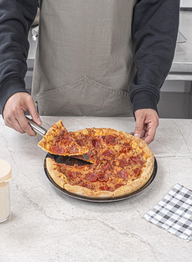 ريستورنت وير صواني تقديم بيتزا من ريستورانت وير، عبوة من 50 صينية ورقية دائرية للاستخدام مرة واحدة، مقاس 12 بوصة، آمنة للاستخدام في الفرن، مثالية لخدمات الطعام والبيتزا الجاهزة للخبز. - Image 5