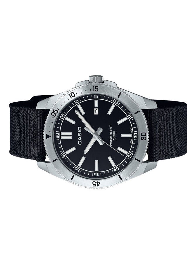 CASIO - Fabric Analog Watch MTP-B155C-1EVDF - Image 1