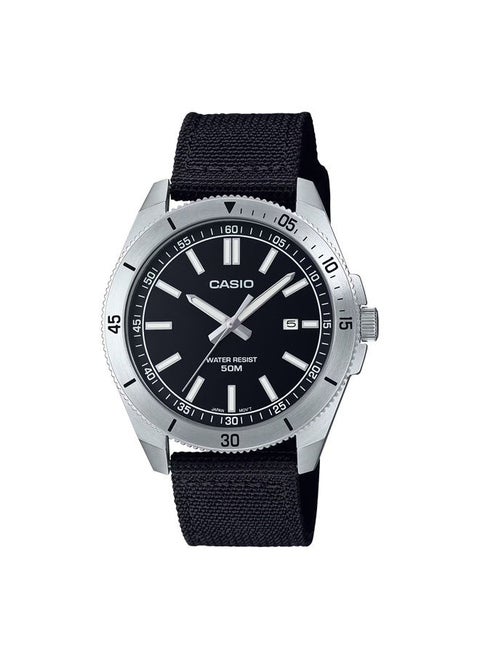 Fabric Analog Watch MTP-B155C-1EVDF
