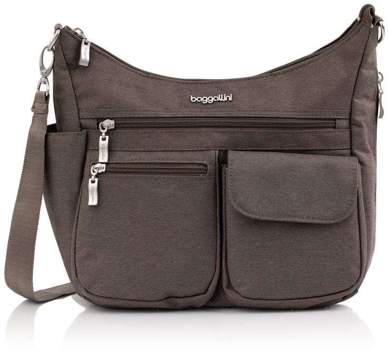 Baggallini Womens Modern Everywhere Bag Dark Umber Heritage One Size US