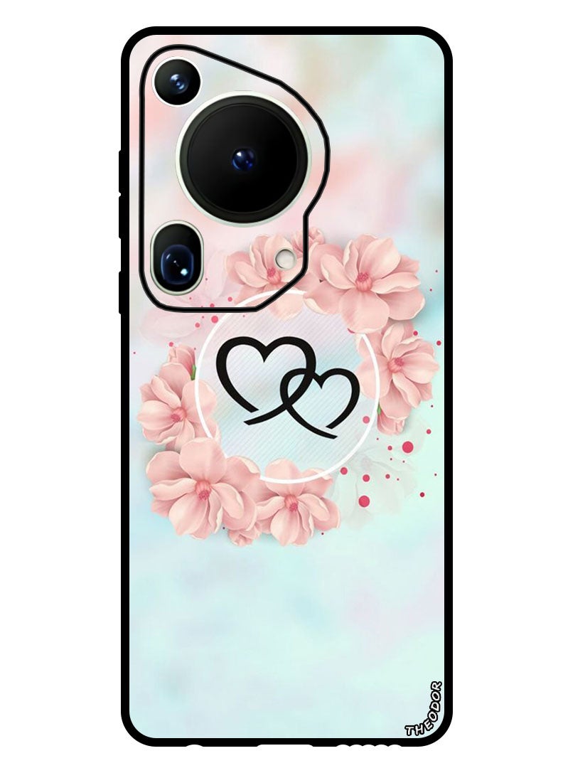 Theodor Protective Case Anti Scratch Shock Proof Bumper Cover For Huawei Pura 70 Ultra Hearts - Image 1