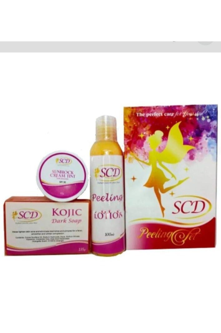SCD Peeling lotion set