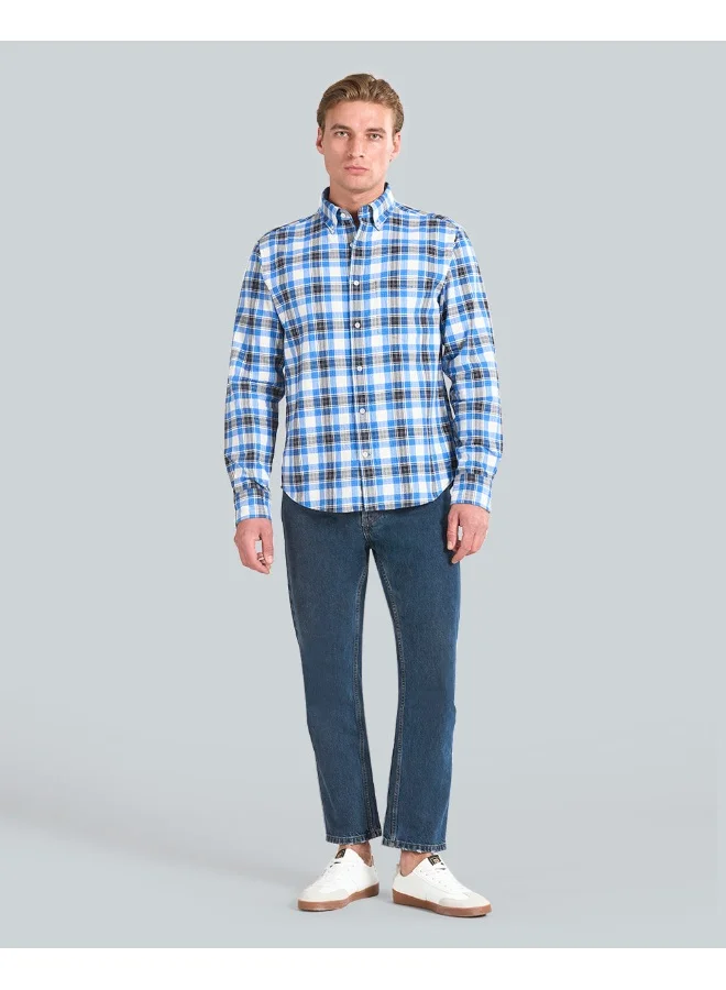 GANT Gant Textured Check Shirt For Everyday Style