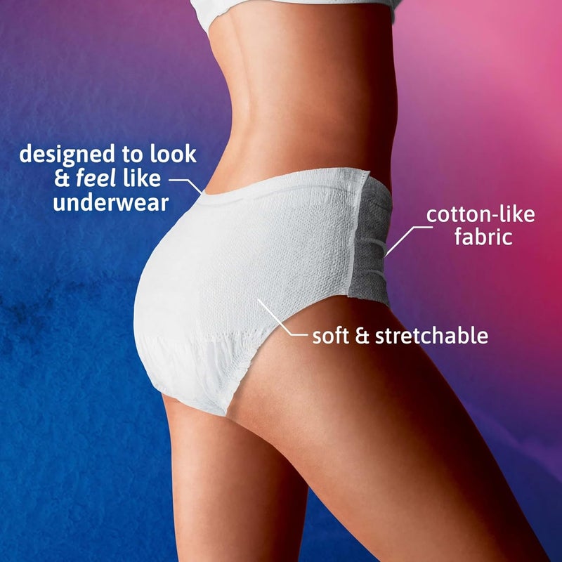Tena Incontinence Underwear for Women Super Plus Absorbency Large 16 Count - Image 4