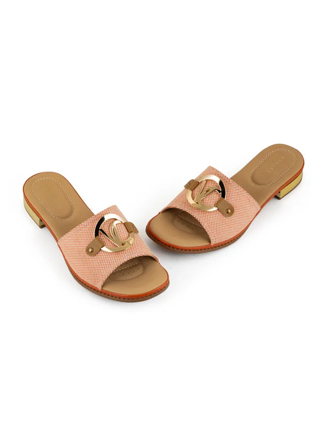 Vincci Women One Strap Low Heel Sandals
