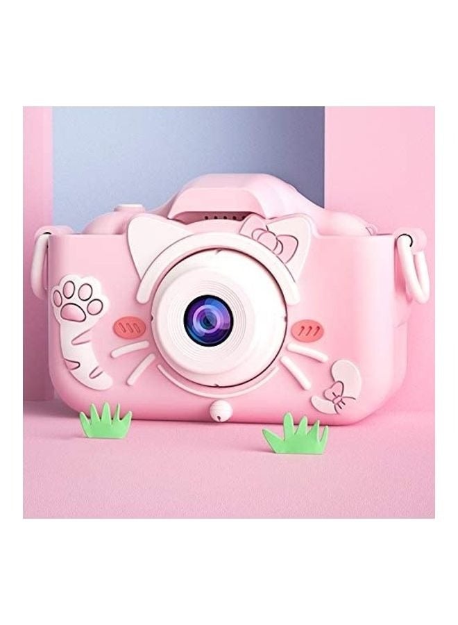XiuWoo Kids Cat Cartoon Camera for 3-12 Year Boys/Girls, Kids HD Digital Camera for Toddler with 20 megapixel, Double Lens Chritmas Birthday Festival Gifts for Kids, Selfie Camera, 32GB TF Card - Image 3