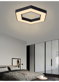 Best Power Modern LED Hollow Hexagon Ceiling Light – 24W, 60cm, Neutral White 4000K, Adjustable Hanging Pendant or Surface Mount Fixture for Living Room, Bedroom, Office – Model 9676-600  - Image 2