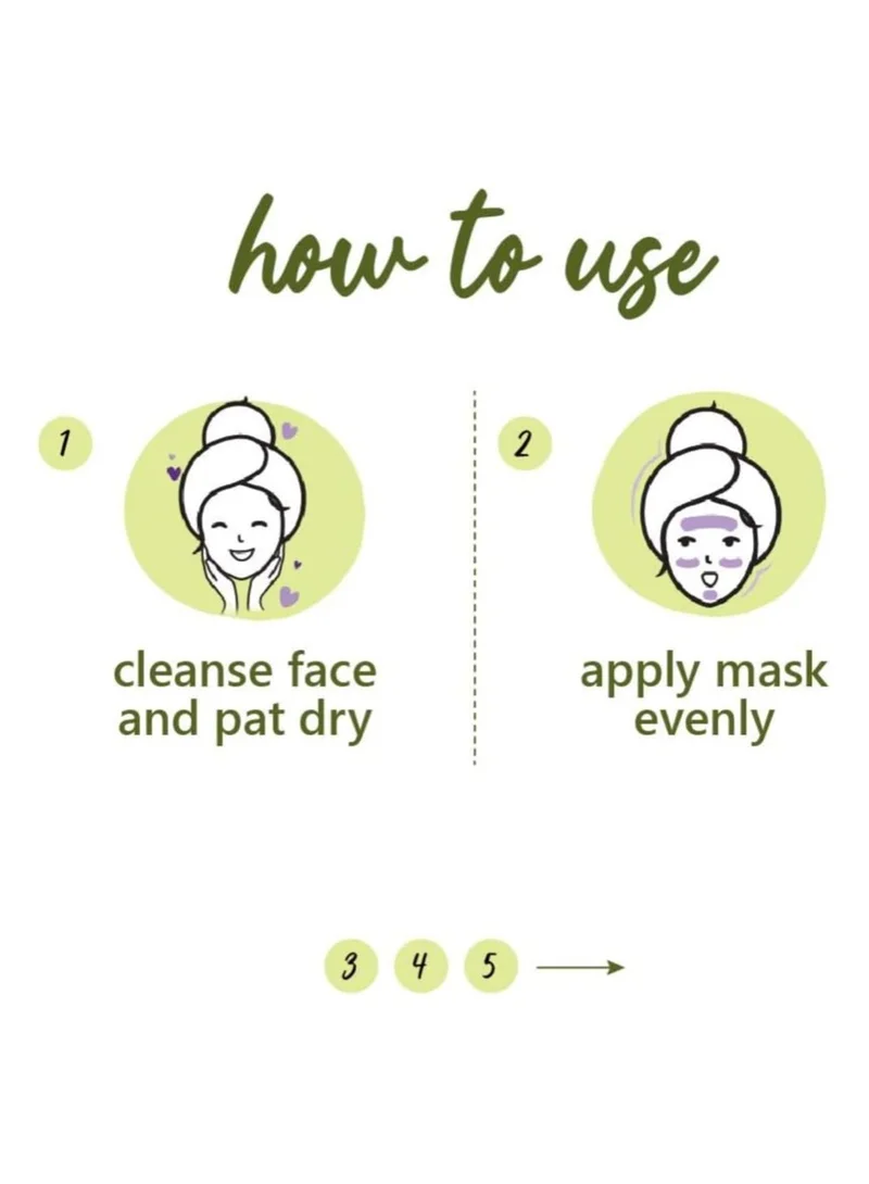 Plum  Green Tea Clear Face Mask  Kaolin & Bentonite Clay Mask for Acne and Clogged Pores Oily Skin Brighter Glowing Skin Face Pack 60 g for Women | Best Price UAE