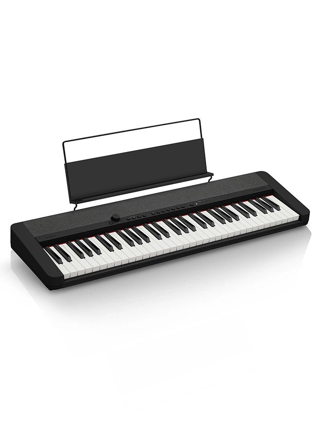 CASIO Digital Keyboard 61 Keys 3 Level of Touch Response 61 Tones Black  - Image 2