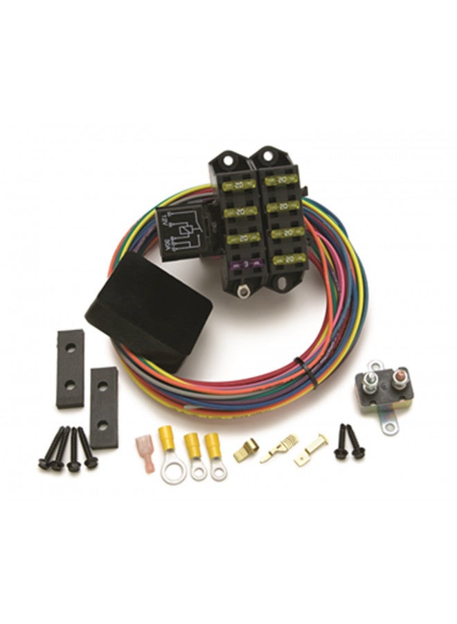 كتلة الفيوز الإضافية Weatherproof Cirkit Boss 70207 من Painless Performance، 7 دوائر (3 ثابتة/4 إشعال)