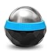 Coolrunner Cold Massage Roller Ball Cryosphere Cold Massage Ball Heat Therapy Cold Therapy Relief with Cold Gel Core Helps with Muscles Recovery and Inflammation for Shoulders Neck Black Blue - Image 1