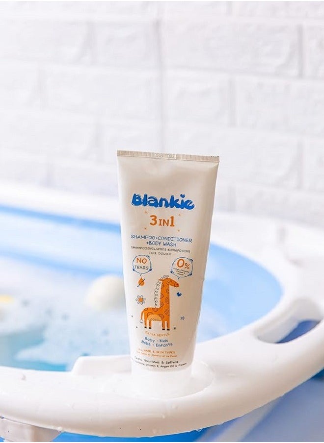 Blankie 3 In 1 Baby Shampoo, Conditioner & Body Wash - 200 Ml  - Image 5