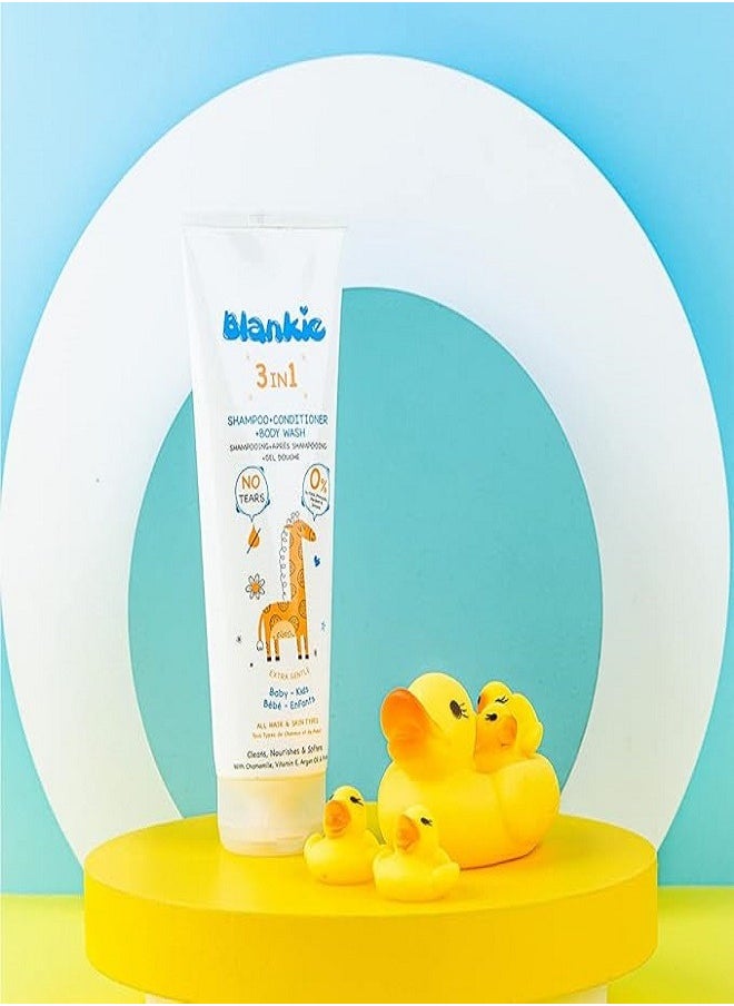 Blankie 3 In 1 Baby Shampoo, Conditioner & Body Wash - 200 Ml  - Image 4