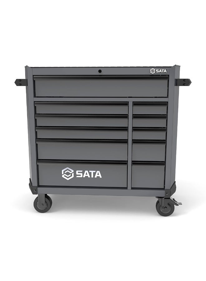 SATA ST95114G-G 11 Drawer Roller Cabinet - Pro Dark Grey - Image 2