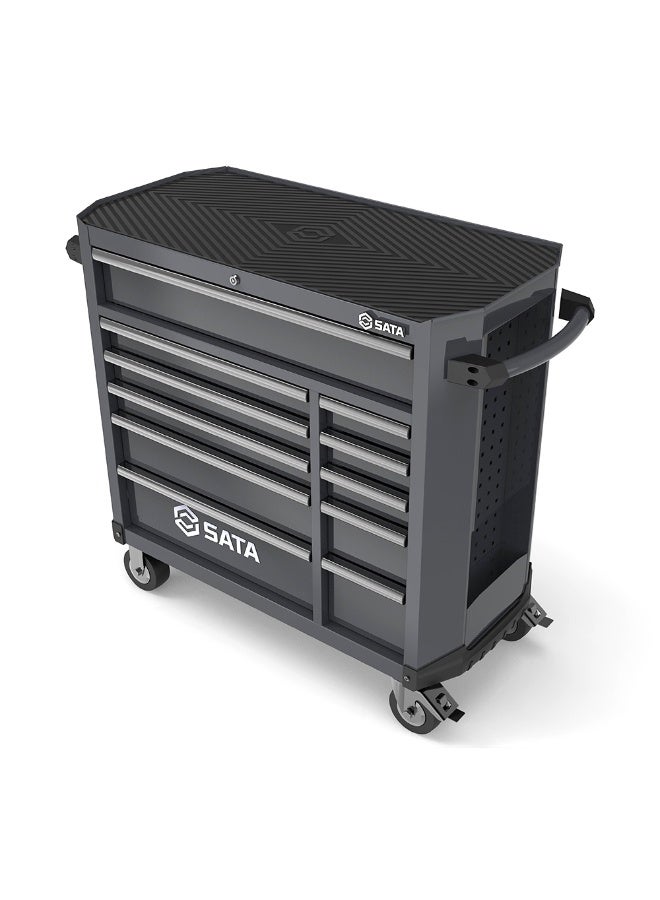 SATA ST95114G-G 11 Drawer Roller Cabinet - Pro Dark Grey - Image 3